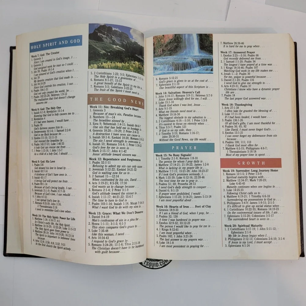 Worthy The Everyday Bible NCV Burgundy Hardcover Concordance Religious Book
